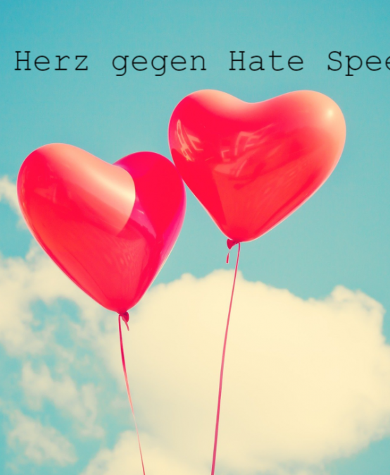 Mit Herz gegen hate speech!