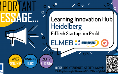 Learning Innovation Hub Heidelberg: EdTech Startups im Profil